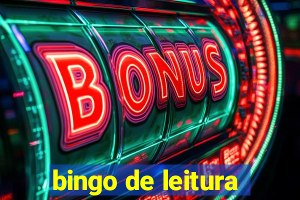 bingo de leitura